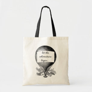 hot air balloon tote bag