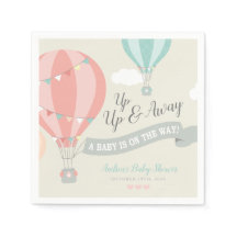 Hot Air Balloon Up & Away Baby Shower