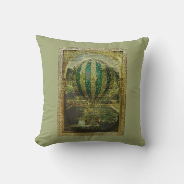 Hot Air Balloon Voyage Cushion (Front)