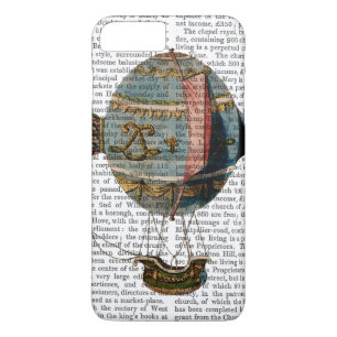 Hot Air Balloon With Tail Feather iPhone 8 Plus/7 Plus Case