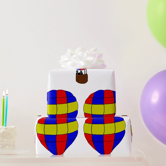 Hot Air Balloon Wrapping Paper (Creator Uploaded)