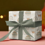 Hot Air Balloon Wrapping Paper Sheets<br><div class="desc">Celebrate any special occasion with this fun hot air balloon and bicycle wrapping paper set!</div>