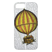 Hot Air Balloon Yellow and Red