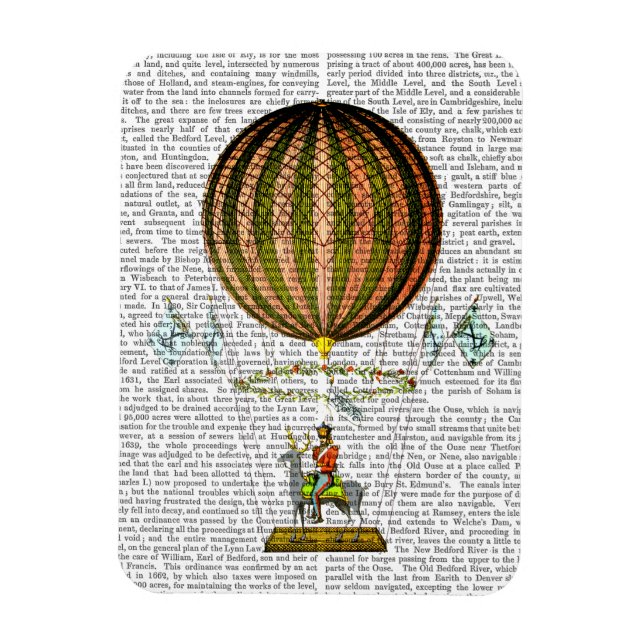 Hot Air Balloon Zephire 2 Magnet (Vertical)