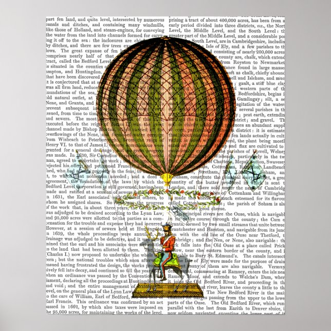 Hot Air Balloon Zephire Poster (Front)