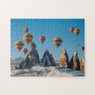 Hot Air Ballooning in Cappadocia Jigsaw Puzzle