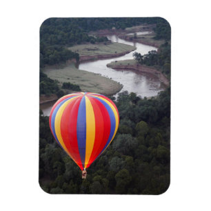 Hot-Air Ballooning over the Mara River Magnet