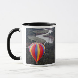 Hot-Air Ballooning over the Mara River Mug