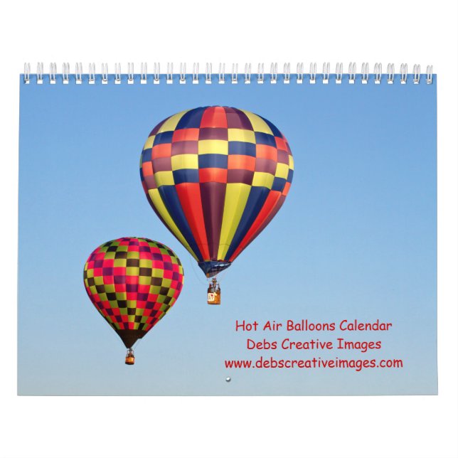 Hot Air Balloons 2026 Calendar (Cover)