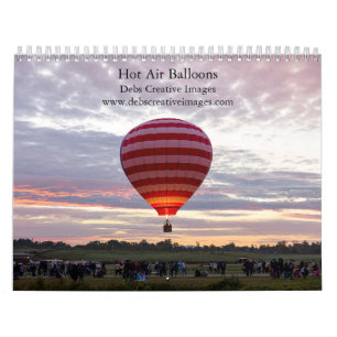 Hot Air Balloons 2026 Calendar