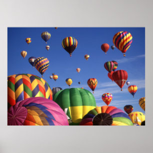 Hot Air Balloons Albuquerque - Photo Art Print