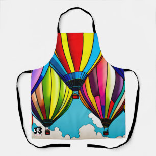 Hot Air Balloons Apron