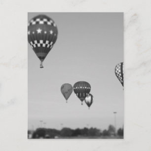 Hot Air Balloons, Balloon Fest, Olathe, Kansas 3 Postcard