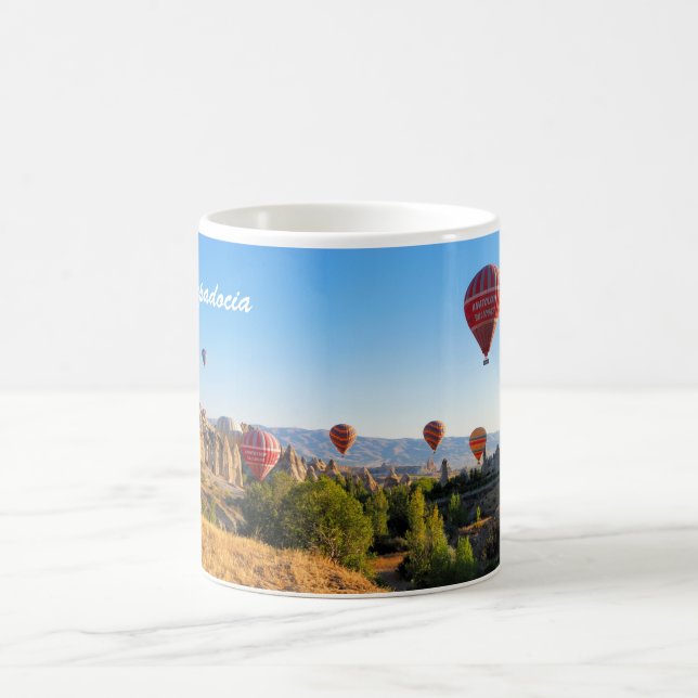 Hot air balloons Classic Mug (Center)