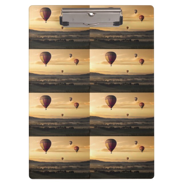 Hot air balloons clipboard (Front)
