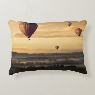 Hot air balloons decorative cushion