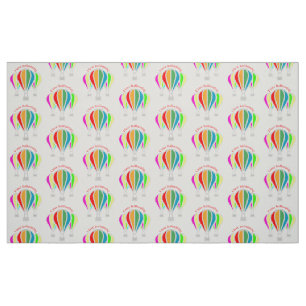 Hot air balloons fabric