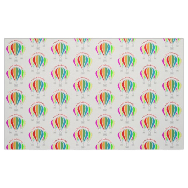 Hot air balloons fabric (Fat Quarter)