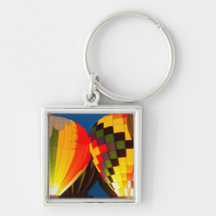Hot Air Balloons Glow Key Ring