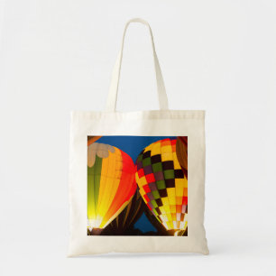 Hot Air Balloons Glow Tote Bag