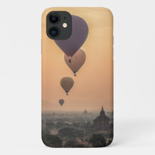 Hot Air Balloons in Burma Photo iPhone 11 Case