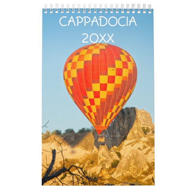 Hot air balloons in Cappadocia wall calendar (Cover)