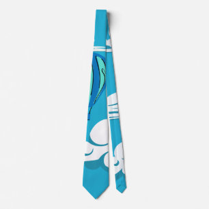 Hot Air Balloons in the Sky on necktie