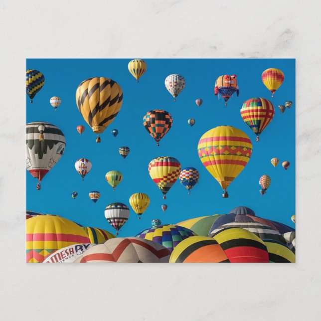 Hot Air Balloons in the Sky Postcard (Front)