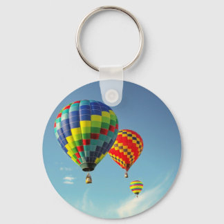 Hot Air Balloons Key Ring