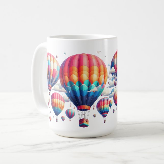 Hot Air Balloons Mug (Front Left)