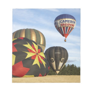 Hot Air Balloons near Wanaka, South Island, New Notepad