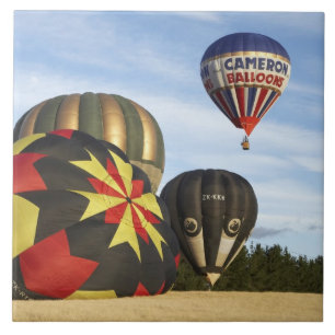 Hot Air Balloons near Wanaka, South Island, New Tile