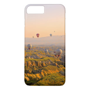 Hot Air Balloons Over a Beautiful Rugged Terrain iPhone 8 Plus/7 Plus Case