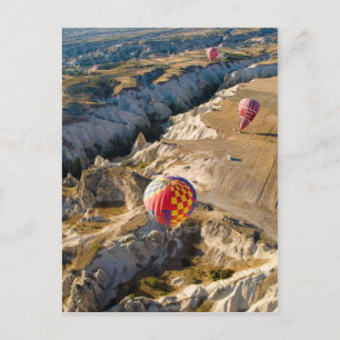 Hot air balloons over Cappadocia Postcard