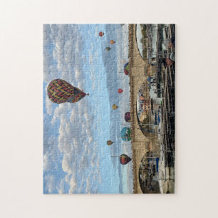 Hot Air Balloons over the London Bridge 2026 Jigsaw Puzzle