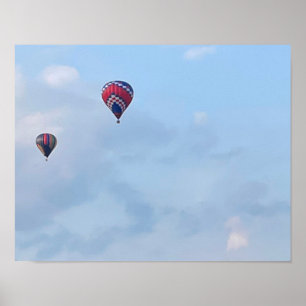 Hot Air Balloons Photo Poster