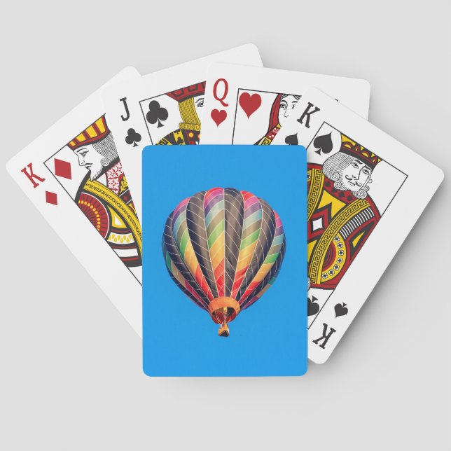 Hot Air Balloons Playing Cards (Back)