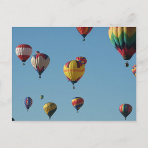 Hot Air Balloons Postcard