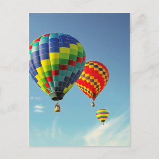 Hot Air Balloons Postcard