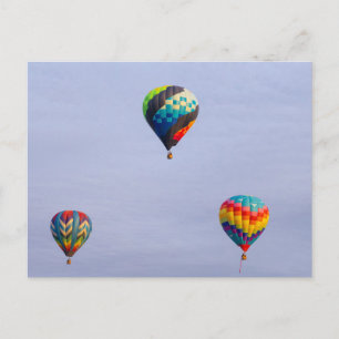 Hot Air Balloons Postcard