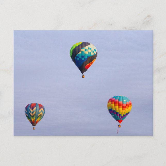 Hot Air Balloons Postcard (Front)