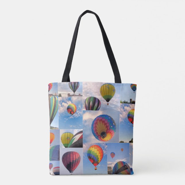 Hot air balloons - tote bag (Back)