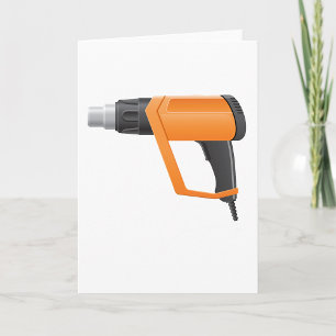 Hot Air Gun Greeting Cards