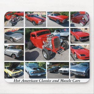 Hot American Classics and Muscle Cars 19 Mouse Pad