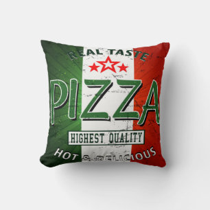 Hot And Delicious Pizza Cushion