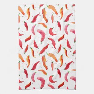 Hot and Spicy Chillies Kitchen Towel