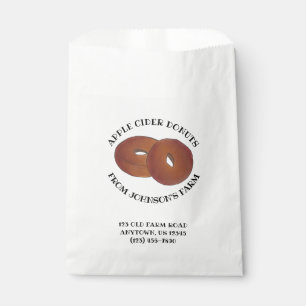 Hot Apple Cider Doughnuts Doughnuts Farmstand Bake Favour Bag