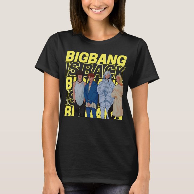 Hot  Bigbang Kpop Shirt Bigbang Kpop Sweatshirt  F (Front)
