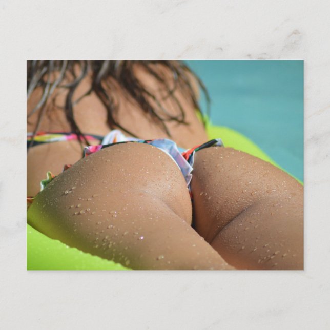 HOT ! Bikini Girl  photo postcard (Front)