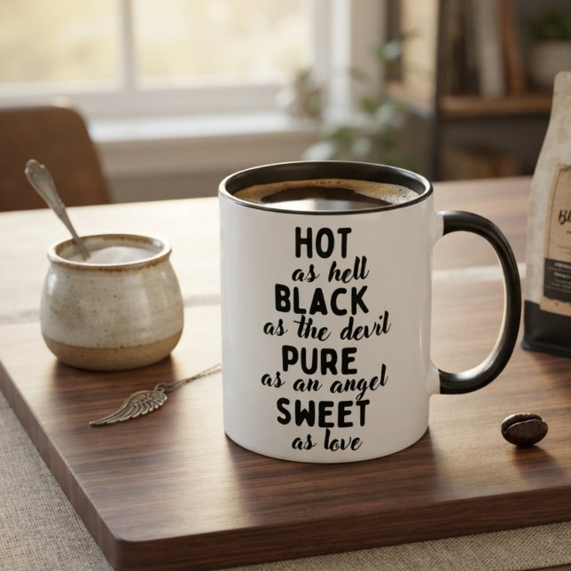 Hot Black Pure Sweet Mug (Creator Uploaded)